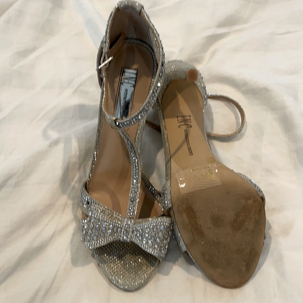Rhinestone high heels size 6